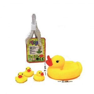Sekawantoys Mainan Anak Bebek Cit / bebek karet / Yellow Duck 4pc Kantong ( SKW.2022W )