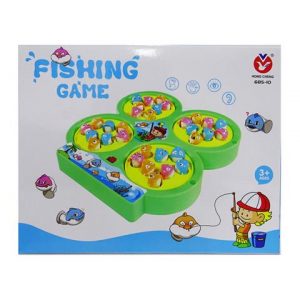 Mainan pancing ikan elektronik / Fishing game magnetic 4 lubang ( SKW.685-10 )