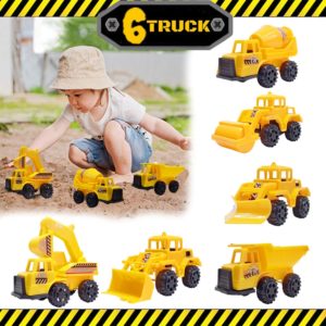 Construction Truck 6 Pcs mainan anak edukasi kontruksi Mainan Anak Truk Pasir/ 6347