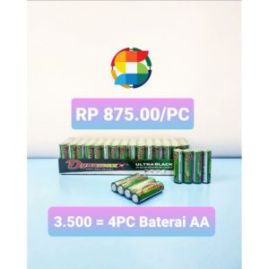 (BISA COD) 4PC Baterai AA Dynamax / Battery, Batre , Batrai Surabaya [6h]