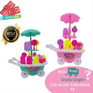 Mainan Ice Cream Stroler/ Mainan Gerobak Eskrim 526