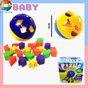 SORTING PUZZLE/ ball puzzle / puzzle bola/ puzzle kubus/ maian edukasi/ mainan sorting bentuk [1010]