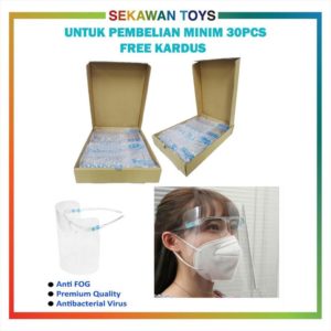 Sekawantoys Face Shield Kacamata / FaceShield Nagita / PELINDUNG WAJAH FREE PACKING DOS LC08